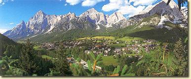 Il panorama di San Vito di Cadore